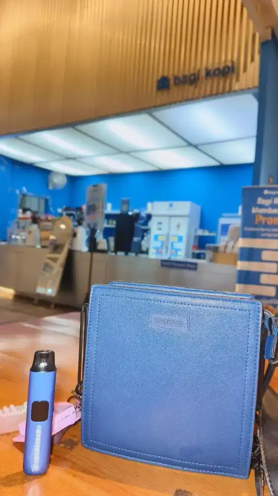 Tas Pedro Pria / Sling Bag / Crossbody Bag Model Structured Square ORI