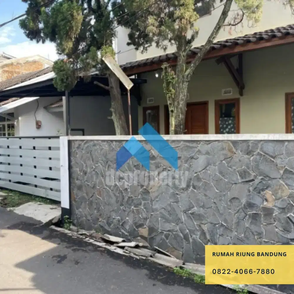 Rumah asri minimalis terawat di Riung Bandung