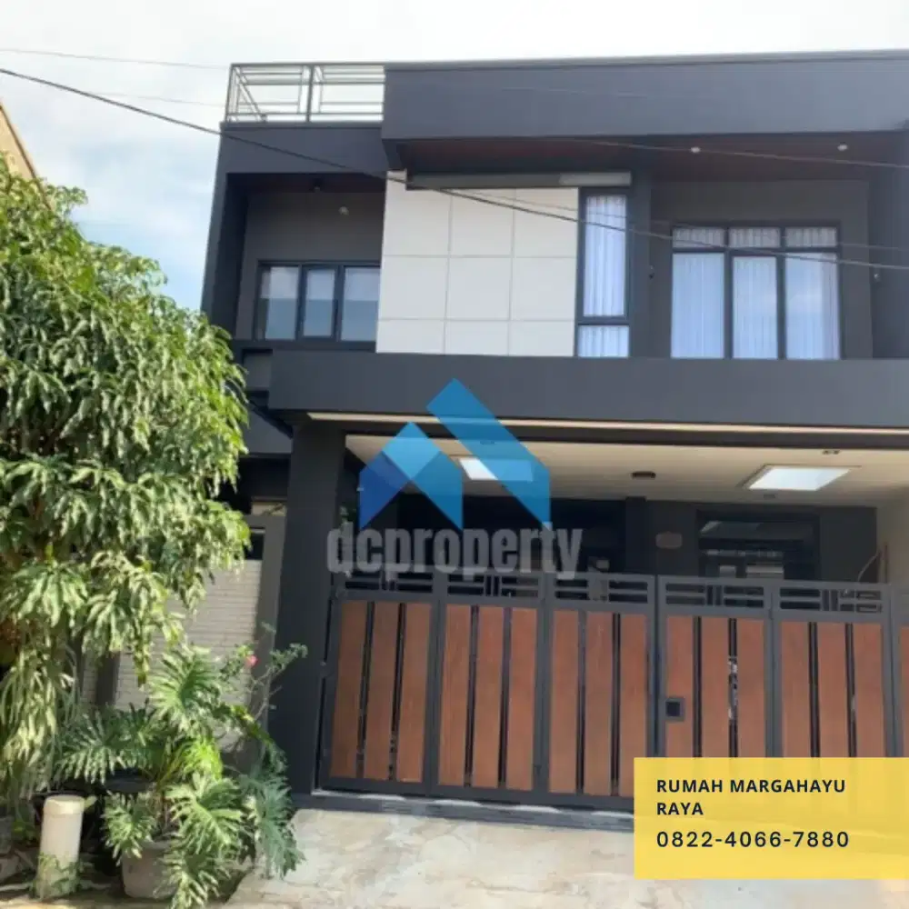 Rumah bagus bangunan modern di rancabolang buahbatu