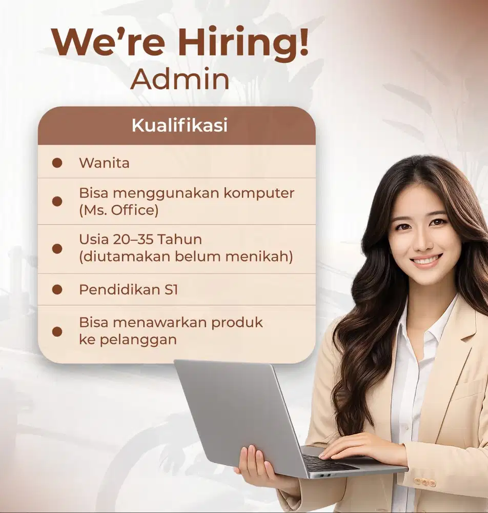 Lowongan Kerja Admin