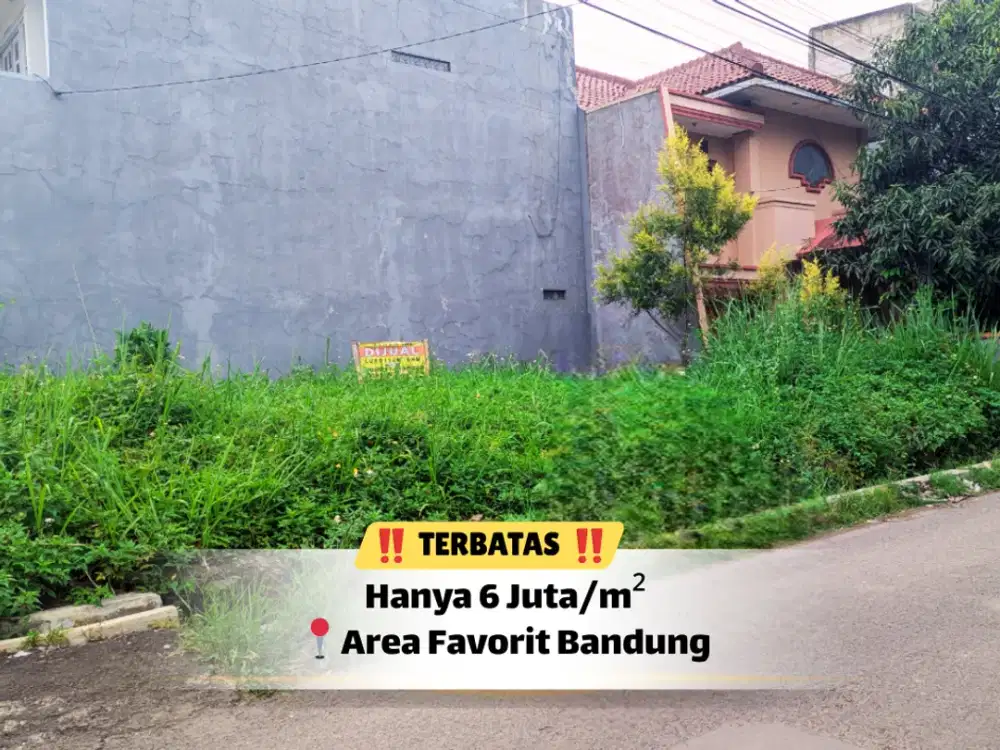 Tanah 110 m² Siap Dibangun di Buahbatu – Akses Cepat ke Berbagai Fasilitas