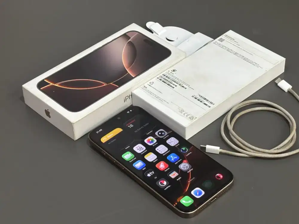 Iphone 16 PROMAX mulus hand carry bisa TT