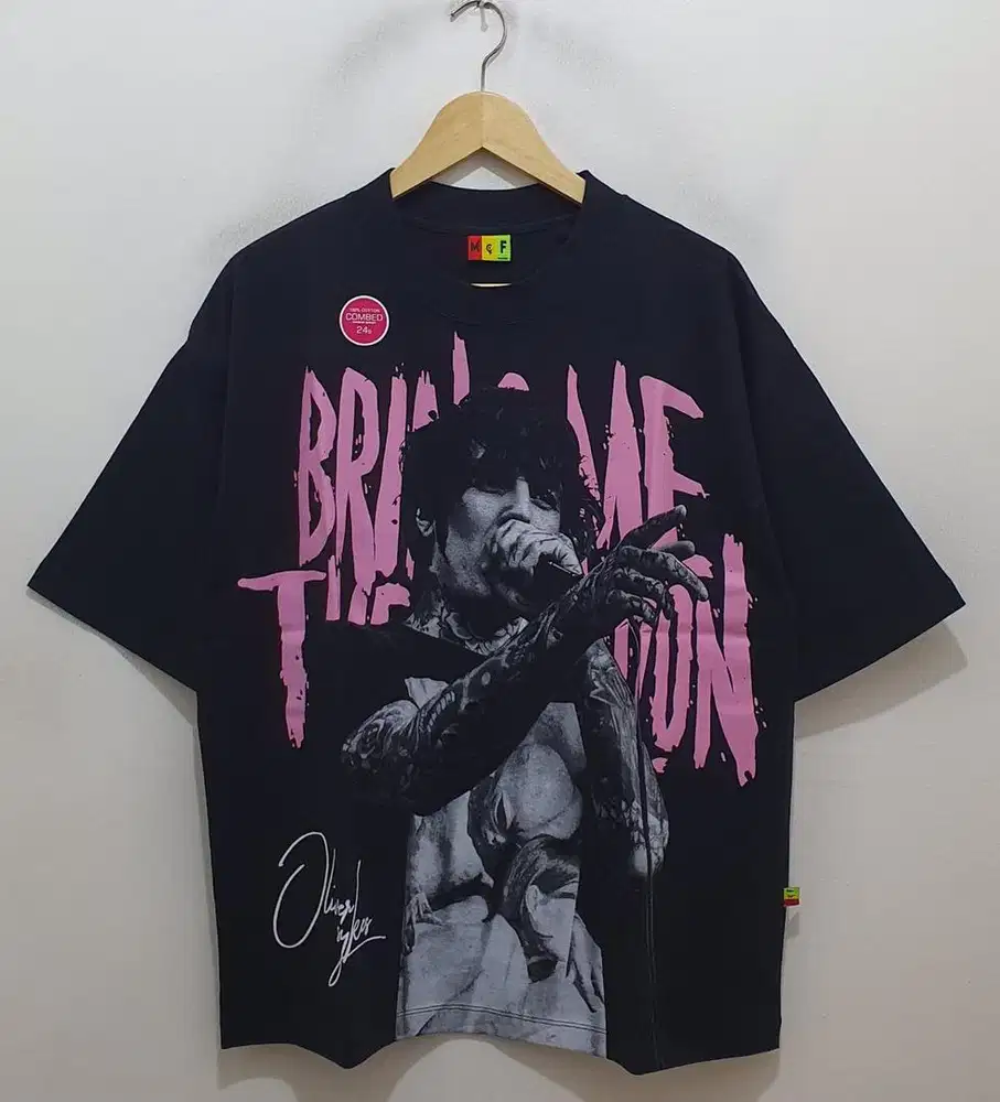 T SHIRT / KAOS MUSIC OVERSIZE