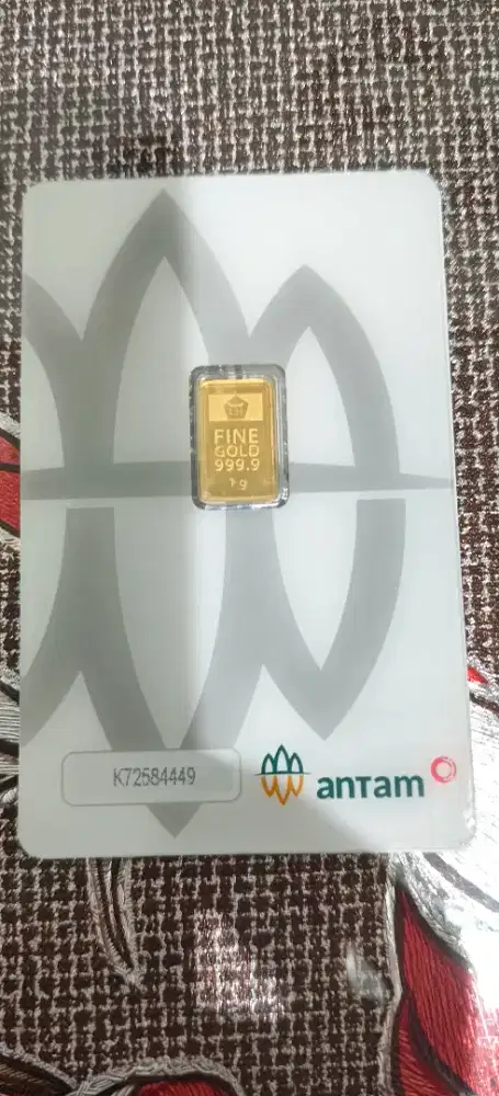 Jual Logam Mulia Emas Antam pecahan 1 gram th 2023