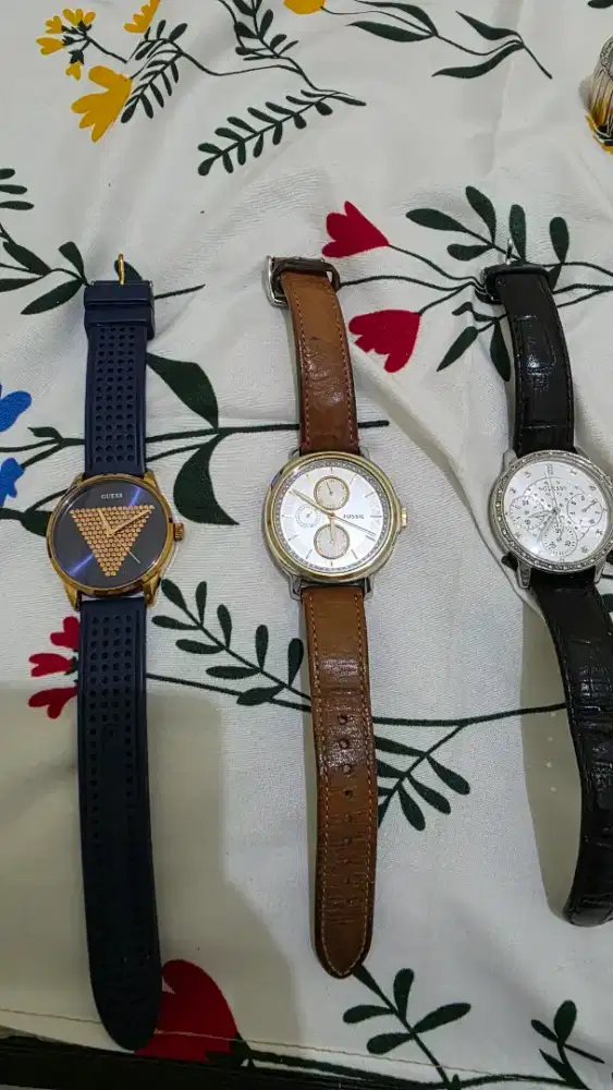 Jam Ori Guess Fossil