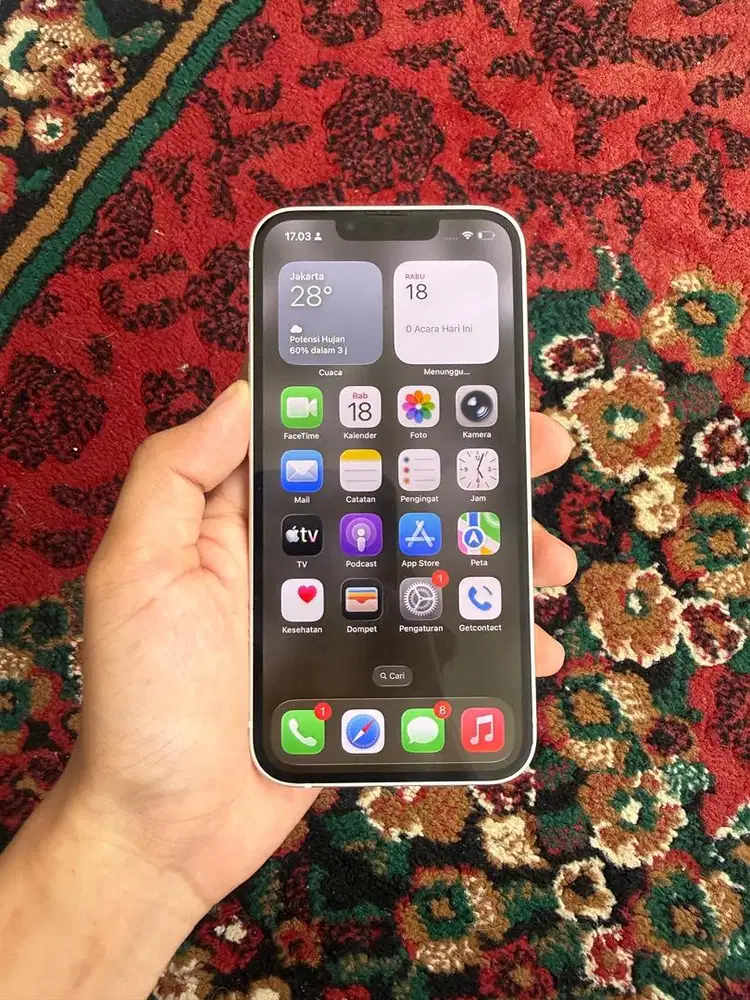 IPHONE 13 128 INTER ALL JARINGAN IMEI AMAN