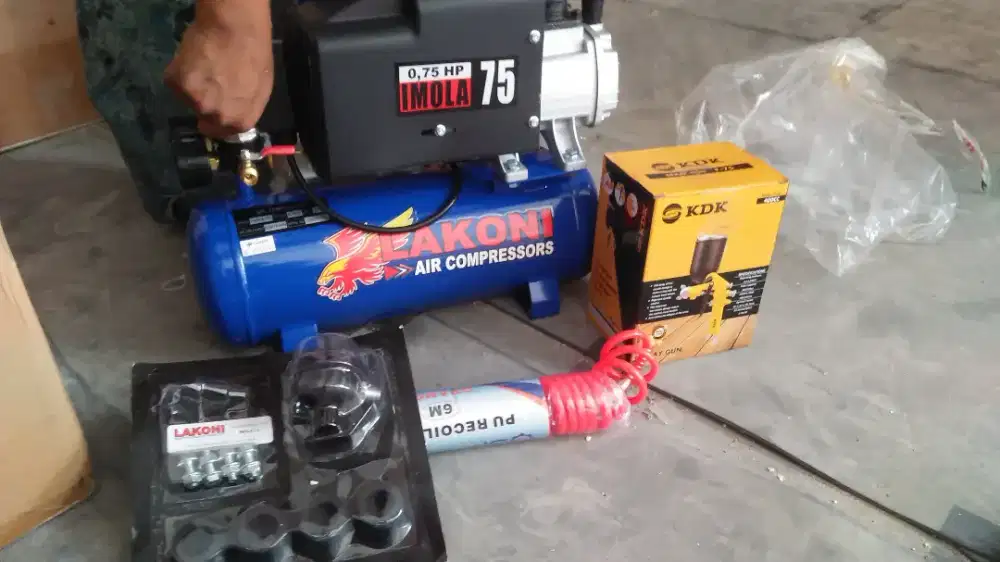 Kompresor lakoni baru sebulan lengkap