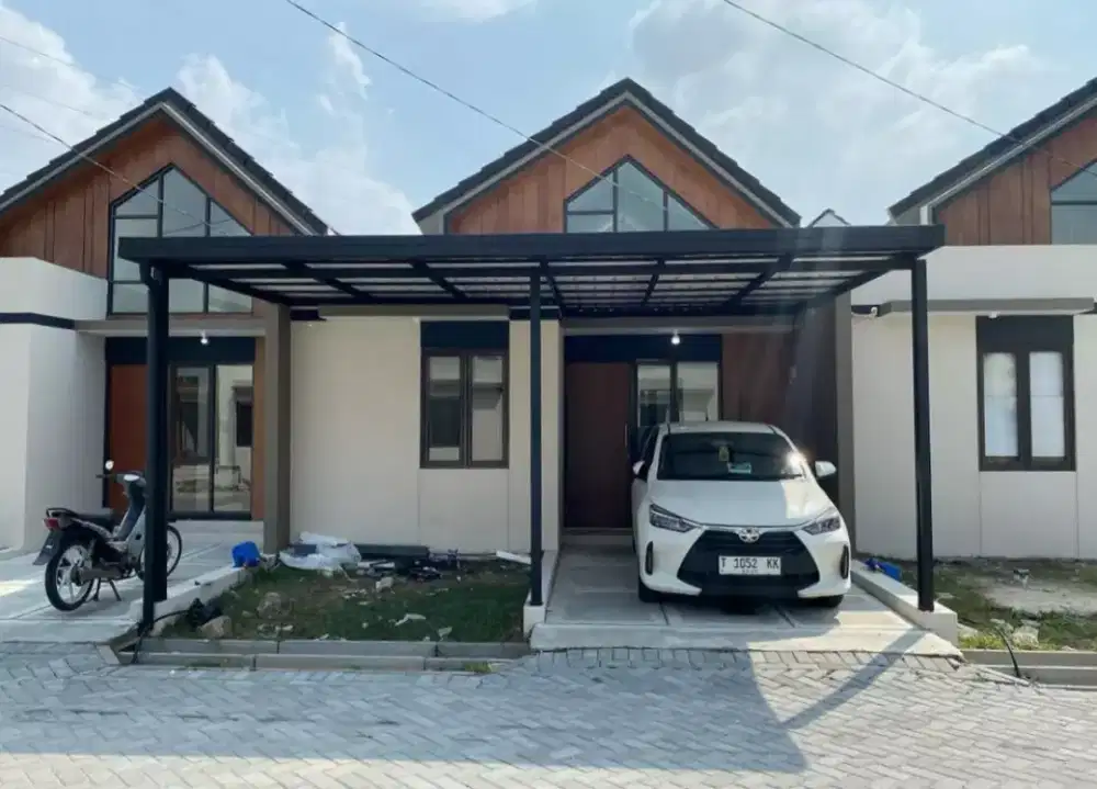 Pasang kanopi atap alderon