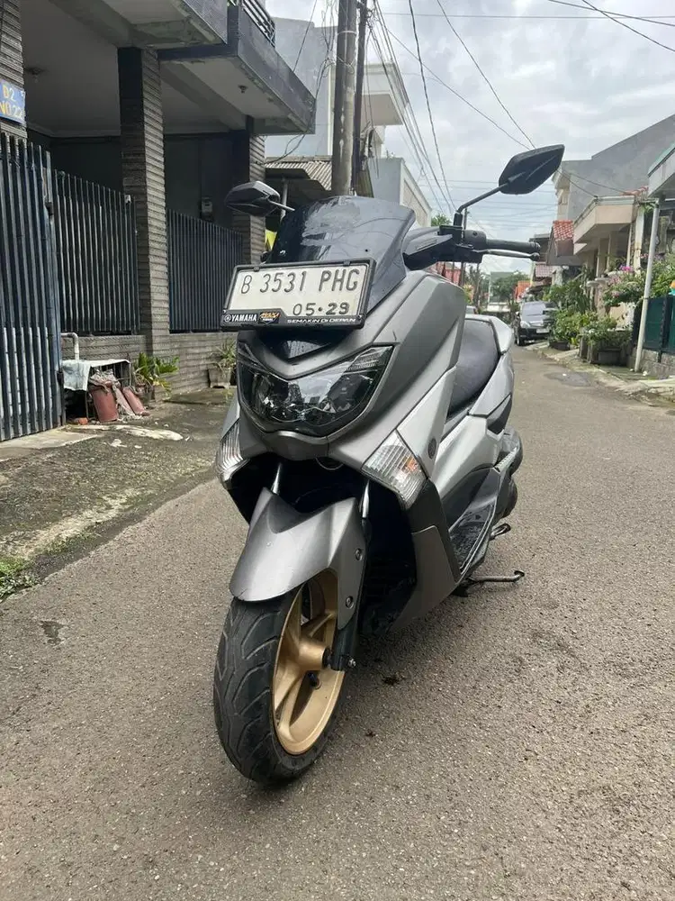 YAMAHA NMAX 2019 GREY TGN 1 BARU KUNCI2 SURAT FAKTUR ADA SIAPMUDIK pcx