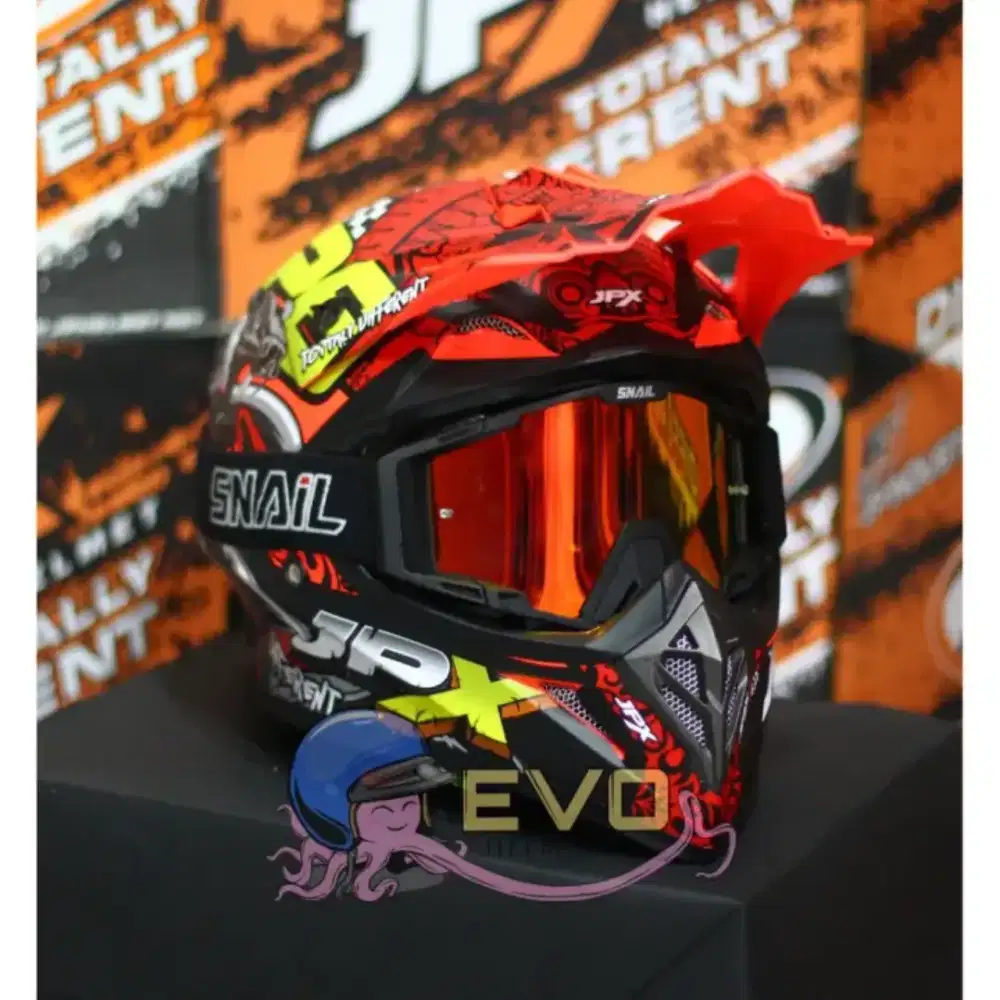 Helm ORI JPK CROSS stok tidak dijualagi