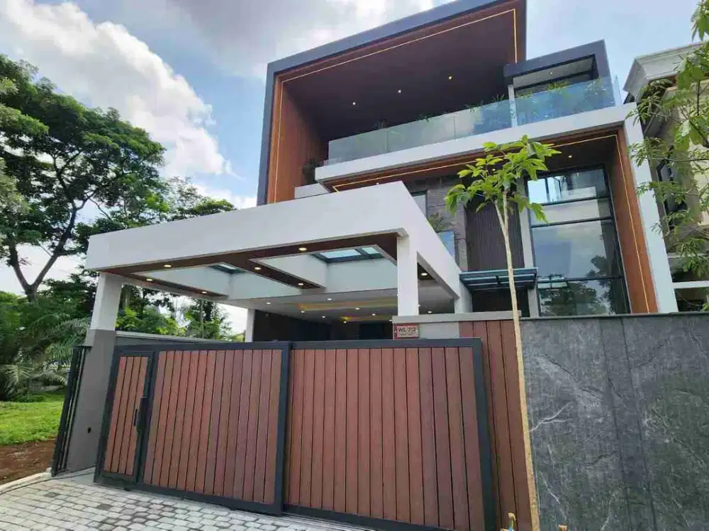 dijual rumah baru minimalis semi furnish premium spec