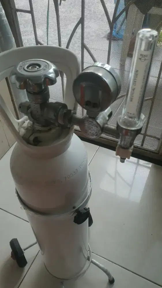 Tabung Oksigen Dari Baru Belum Pernah Digunakan,