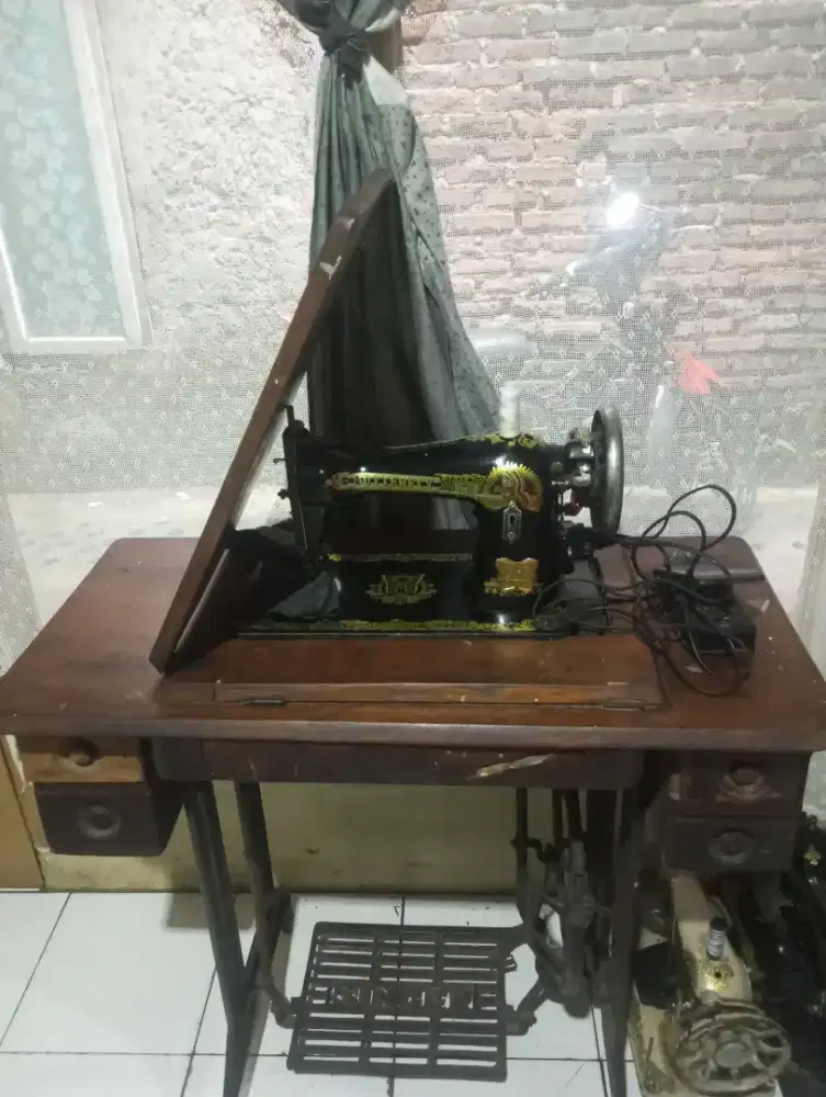 Mesin jahit fullset dinamo