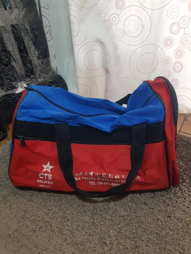 tas travelling travel besar tebal bahan bagus