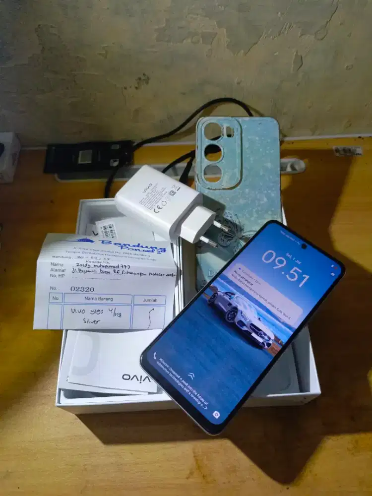 Vivo Y19s Ram 4/128 Fullset Mulus Nominus