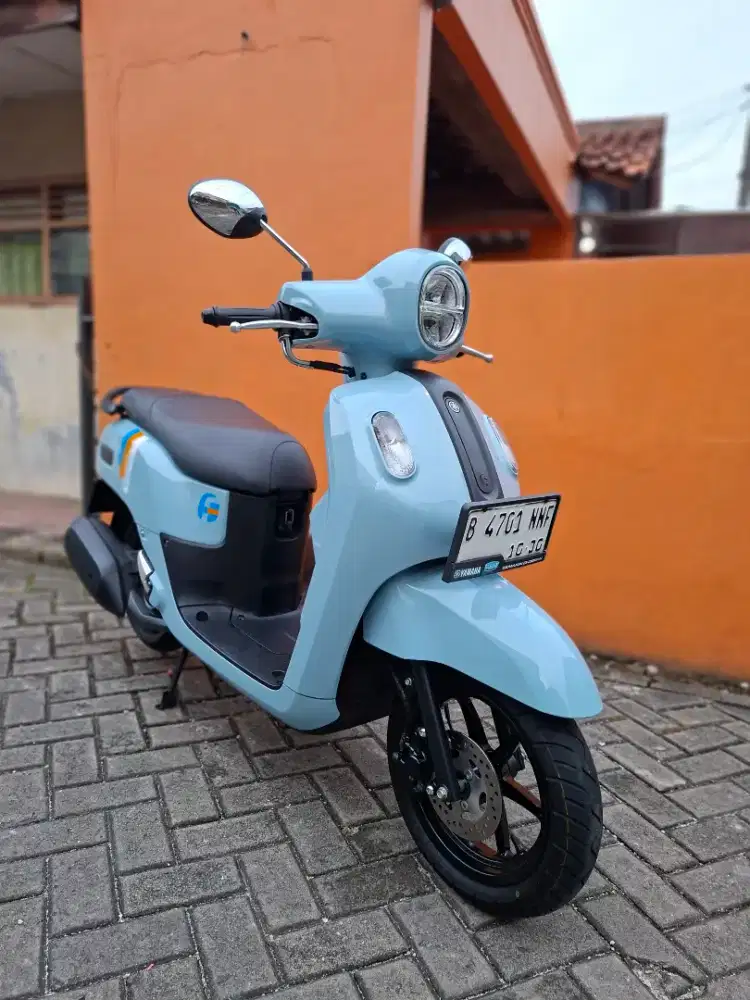 (Km 1.900) Yamaha Fazzio Keyles 2025 bln 10 istimewa Bergransi