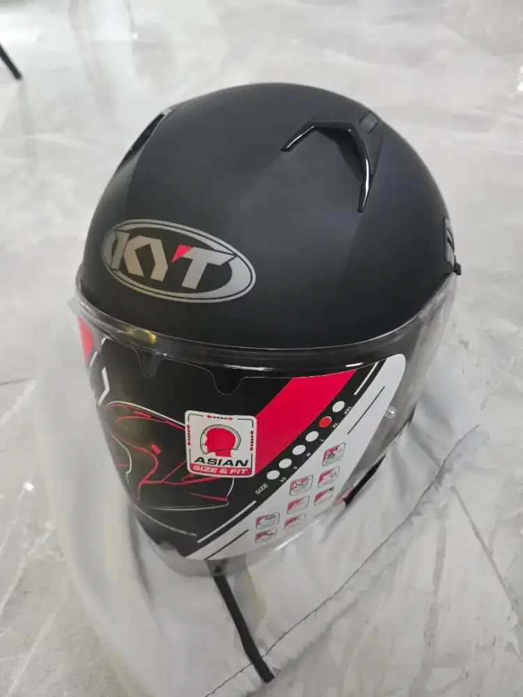 Helm KYT NFJ Black Doff