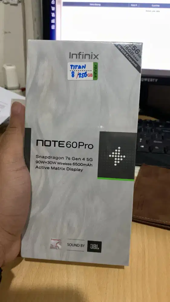 Promo INFINIX NOTE 60 PRO 5G 8+8/256 GB NEW SEGEL