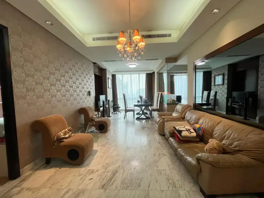 Disewakan apartment mewah di Setiabudi view Jl. Sudirman private lift