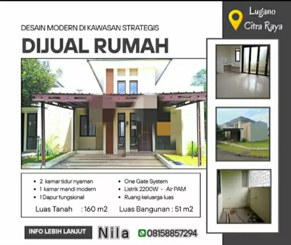 DIJUAL RUMAH SIAP HUNI