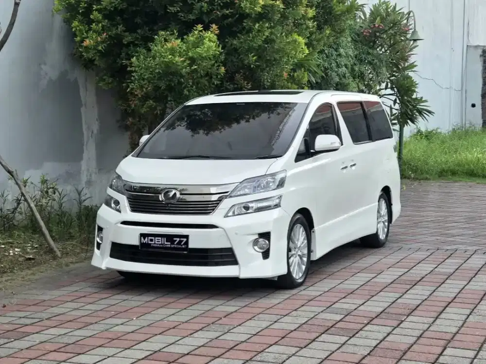 Toyota Vellfire ZG premium sound Tahun 2014
