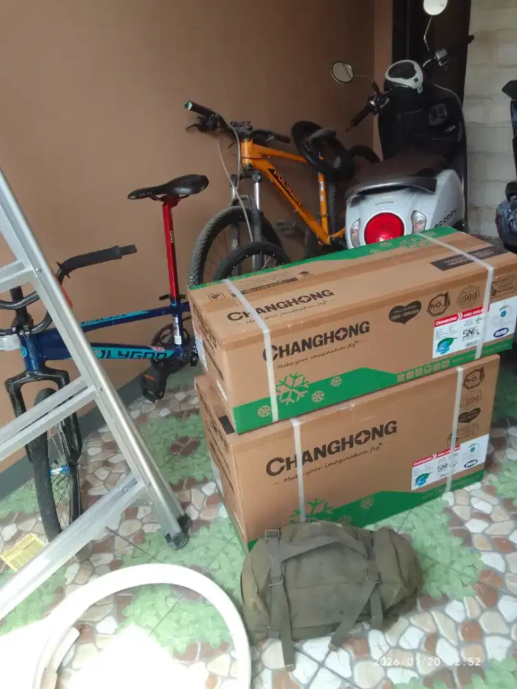 Jual AC baru Changhong 1/2-1pk
