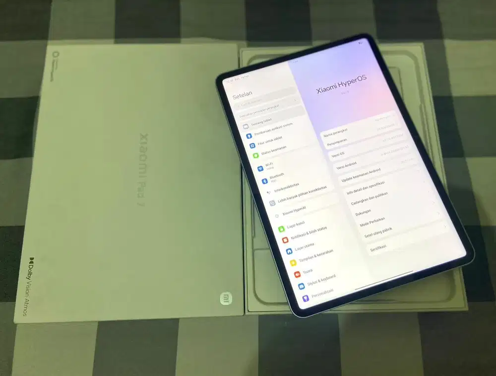Mipad 7 garansi resmi