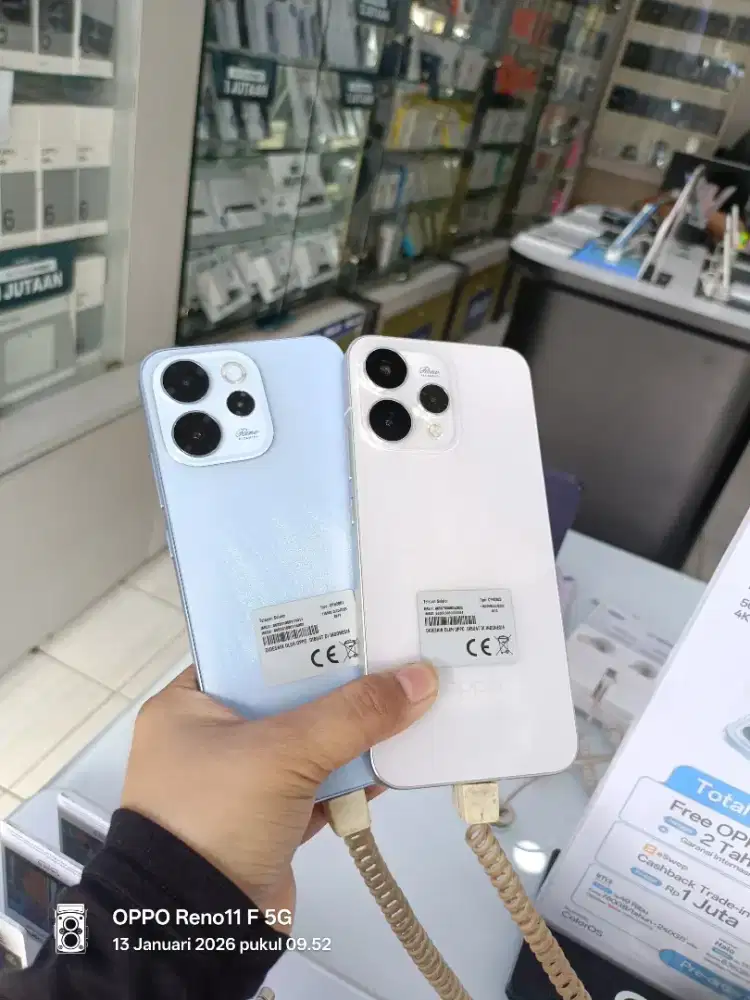 Oppo Reno 15F 5g btrai 7000 mAh baru garansi 2 tahun bisa kredit 0%