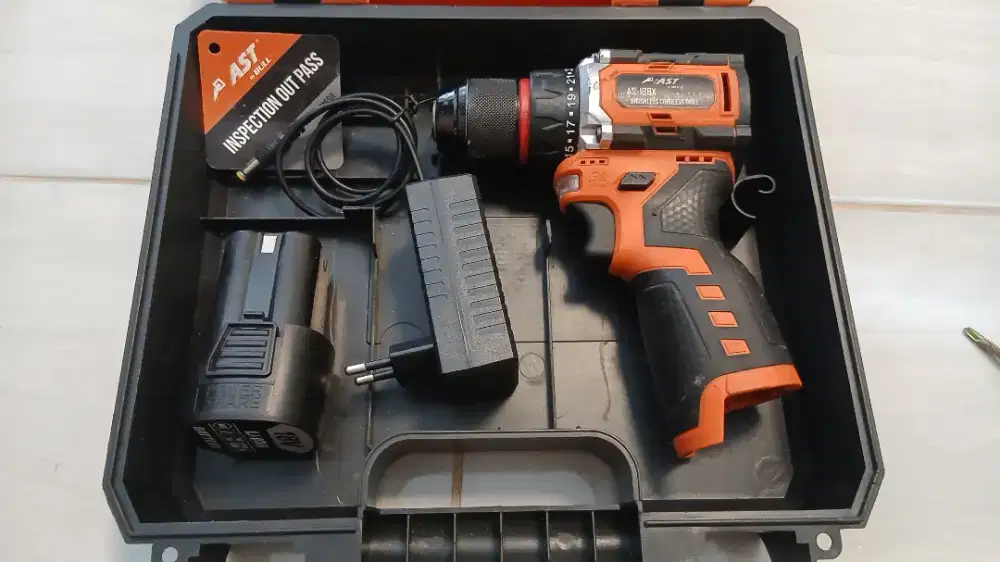 Bor brushless AST battery AS-18BX & JLD tanpa batok casan