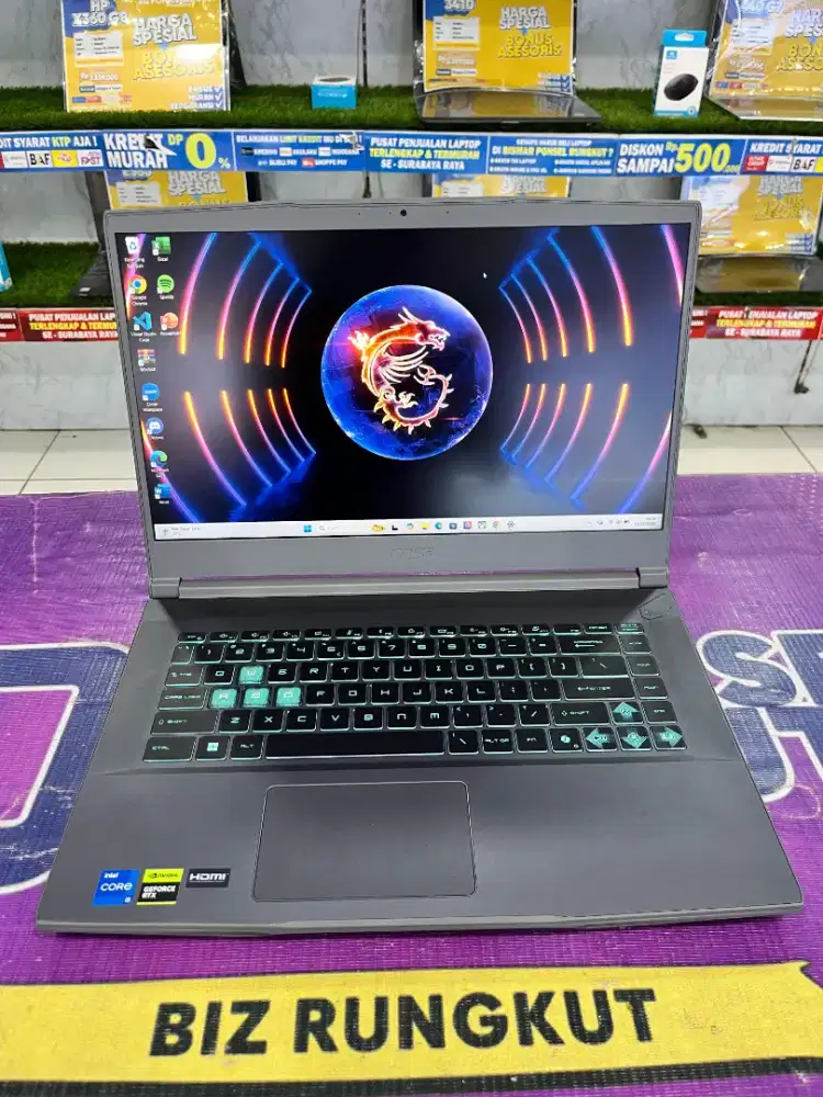 LAPTOP GAMING COCOK BUAT EDITING RENDERING