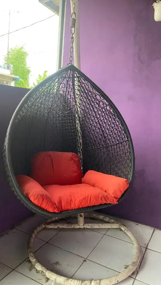 Ayunan gantung rotan