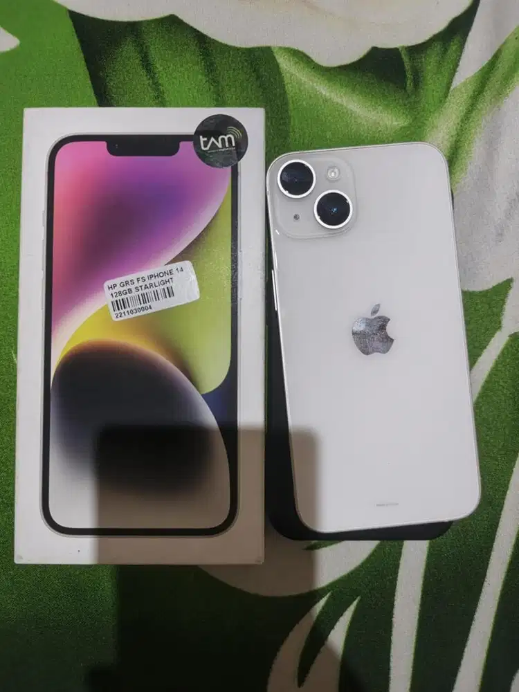 Iphone 14 128 ibox garansi panjang