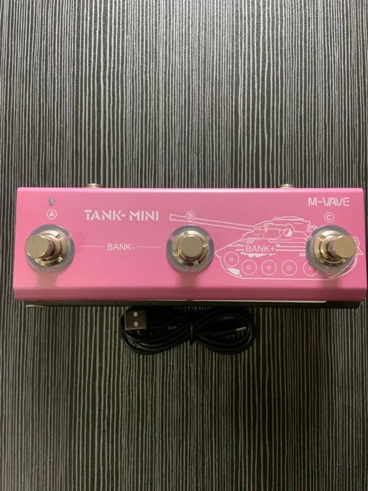 M-Vave tank mini multi effect gitar dan bass