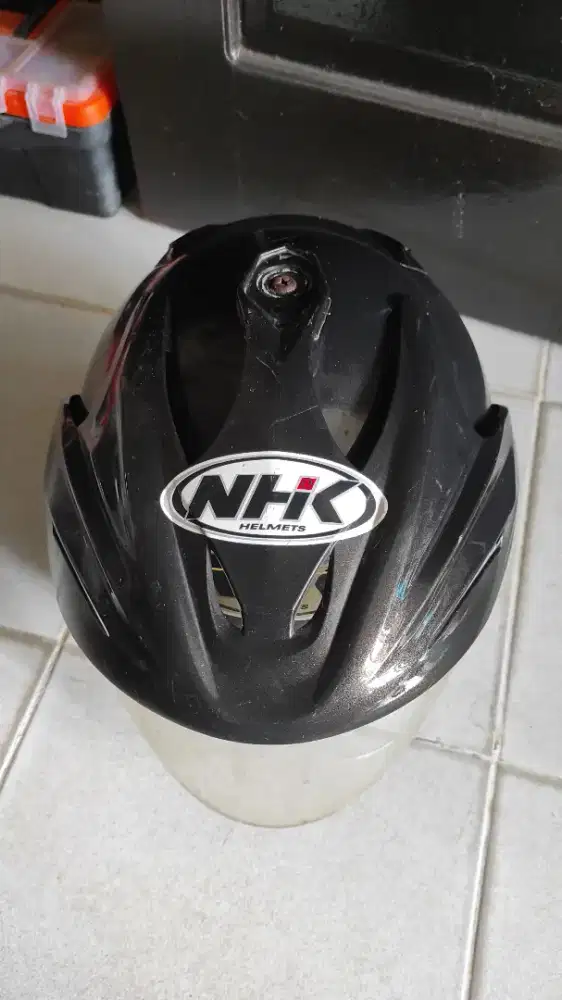 Helm single visor