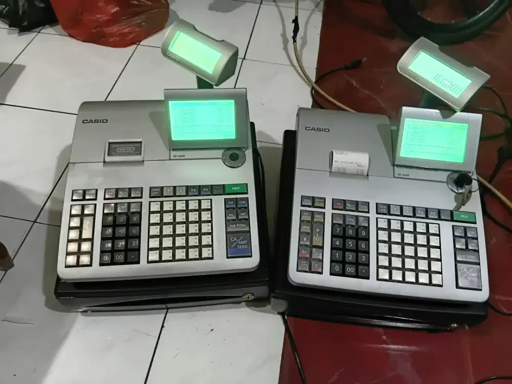 CASH REGISTER / MESIN KASIR CASIO SE S400
