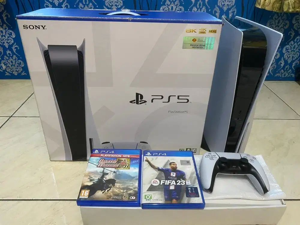 SONY Playstation 5 / PS5 Console Disc Garansi Resmi Sony Original