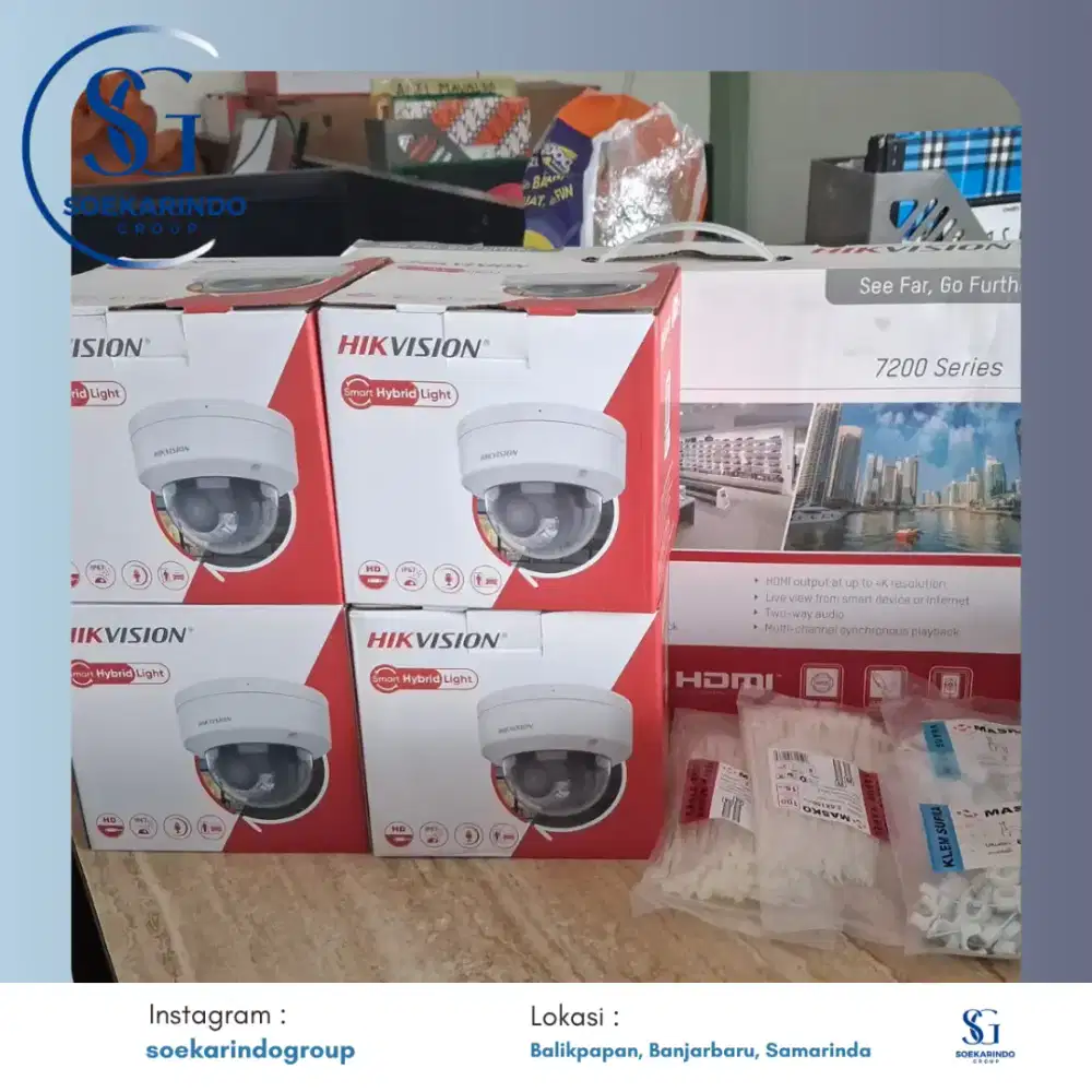 CCTV HIKVISION TAMPILAN JERNIH BISA PANTAU DARI HP