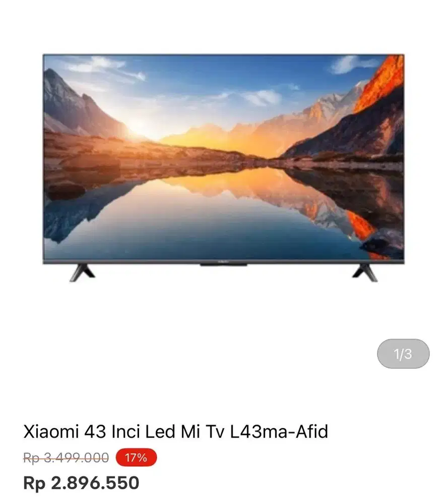 XIAOMI GOOGLE TV 43 inci