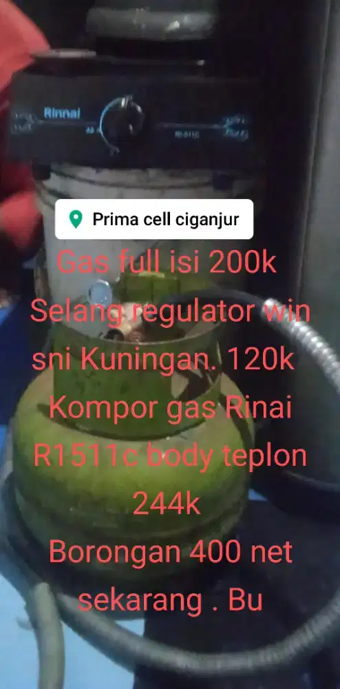 Paket masak komplit SNI