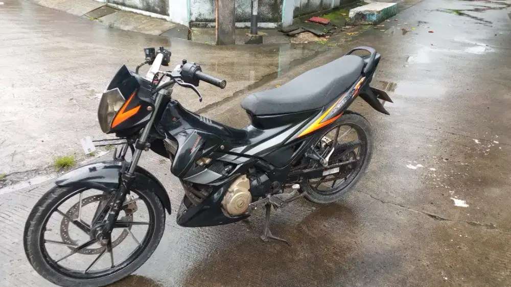 satria fu 150 hitam
