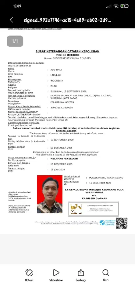 Mencari pekerjaan sebagai cook