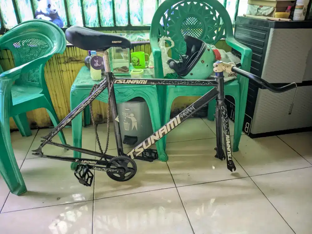 JUAL FRAME FIXIE BEKAS CUSTOM