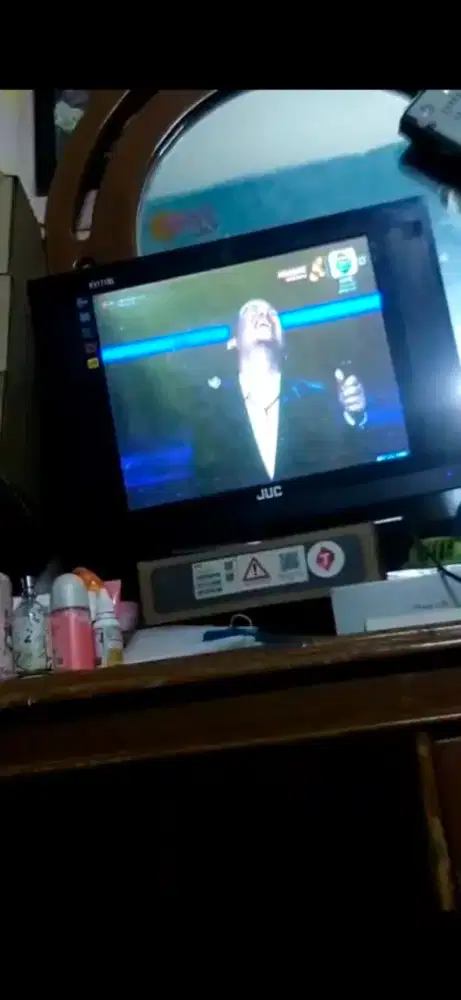 Dijual tv jvc n stb hidup