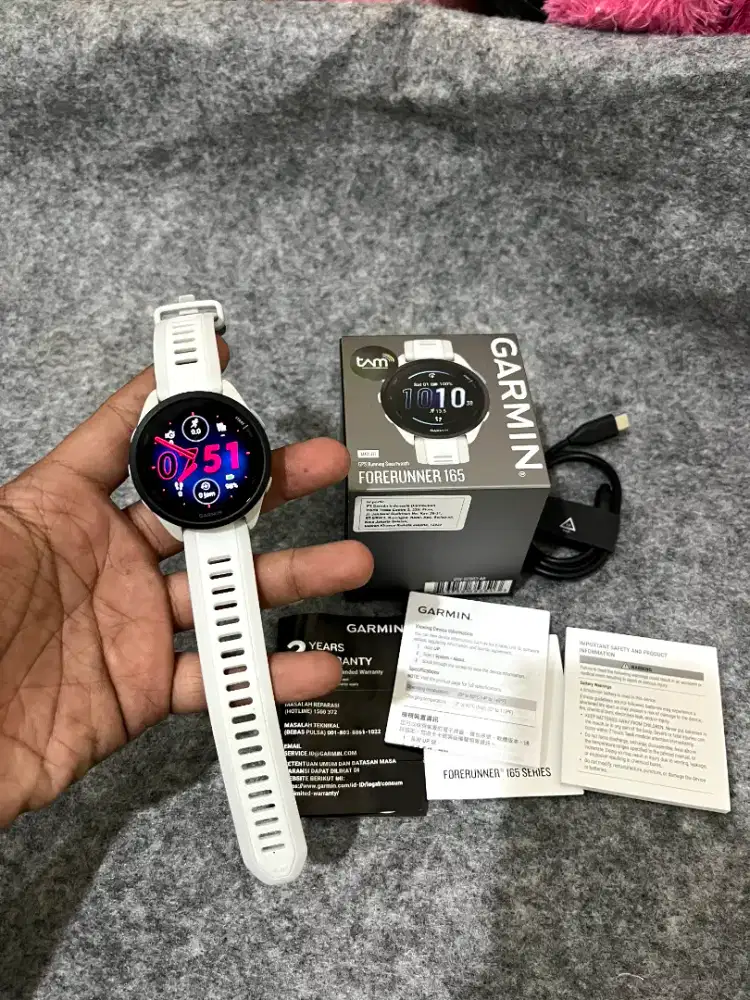 Garmin forerunner 165 non music