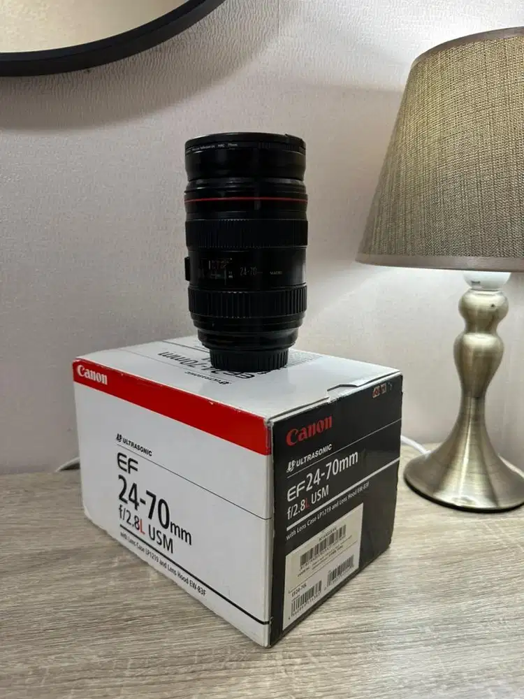 Lensa Canon L 24-70mm f2.8 Bekas Very Good Condition