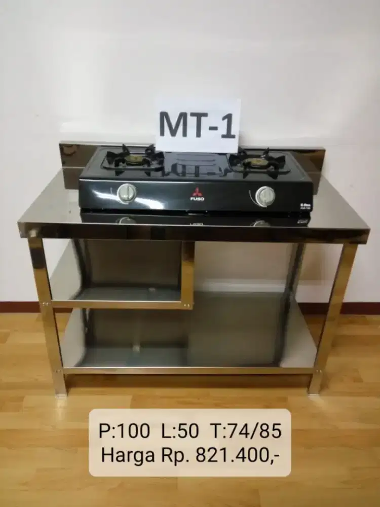 MEJA DAPUR STAINLESS