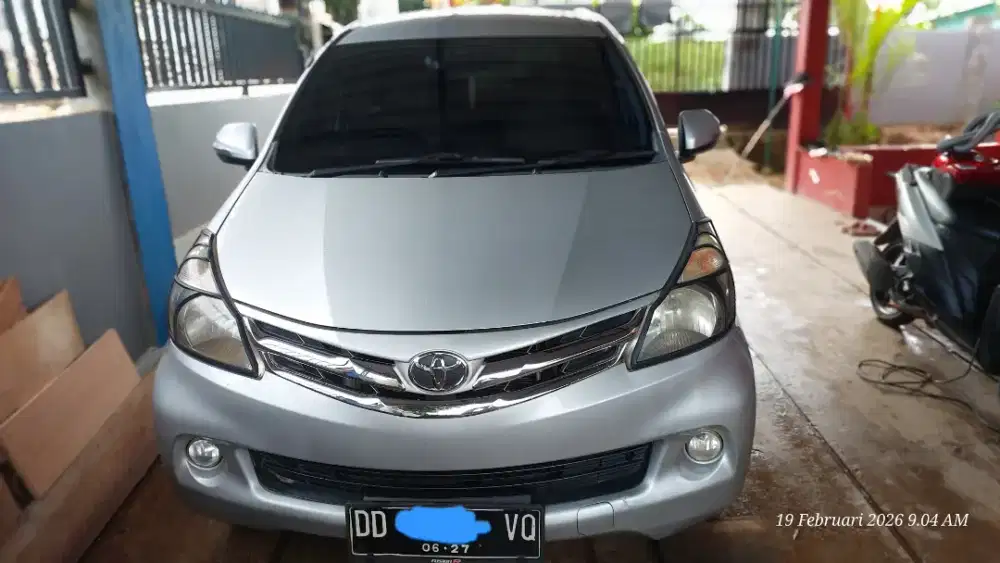 Toyota Avanza type G,1.5cc Tahun 2012