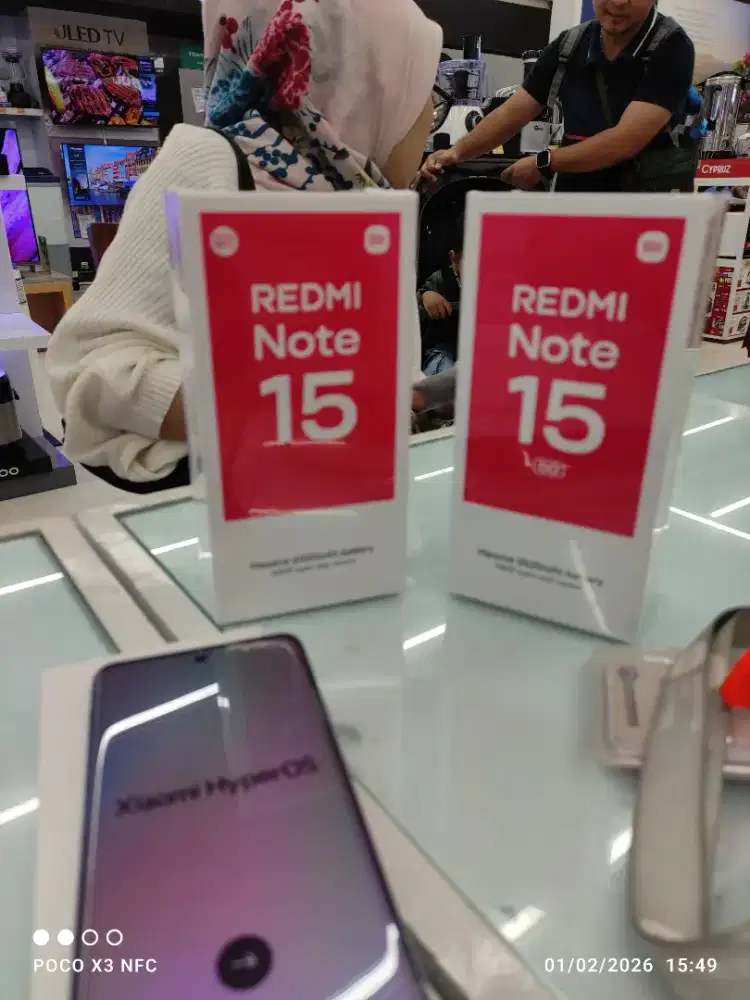Xiaomi Redmi Note 15 4G 8/128 Gb Garansi Resmi Murah