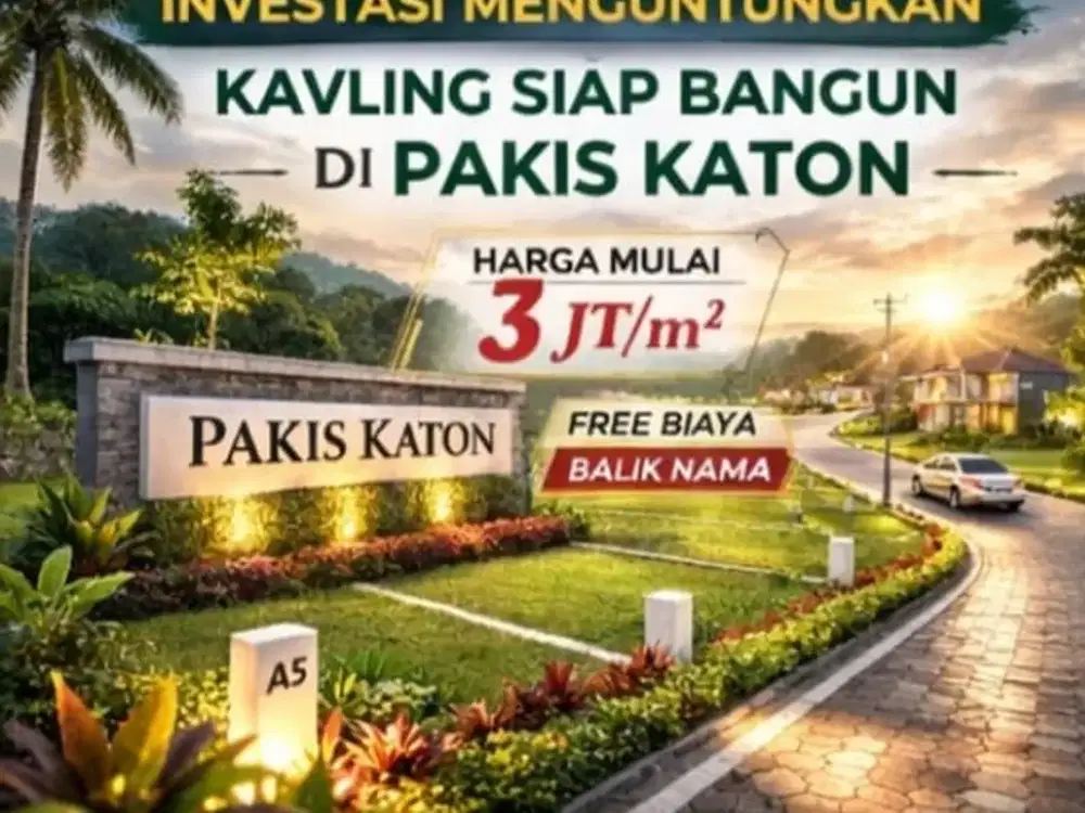 Tanah Kapling Murah Bonus Umroh