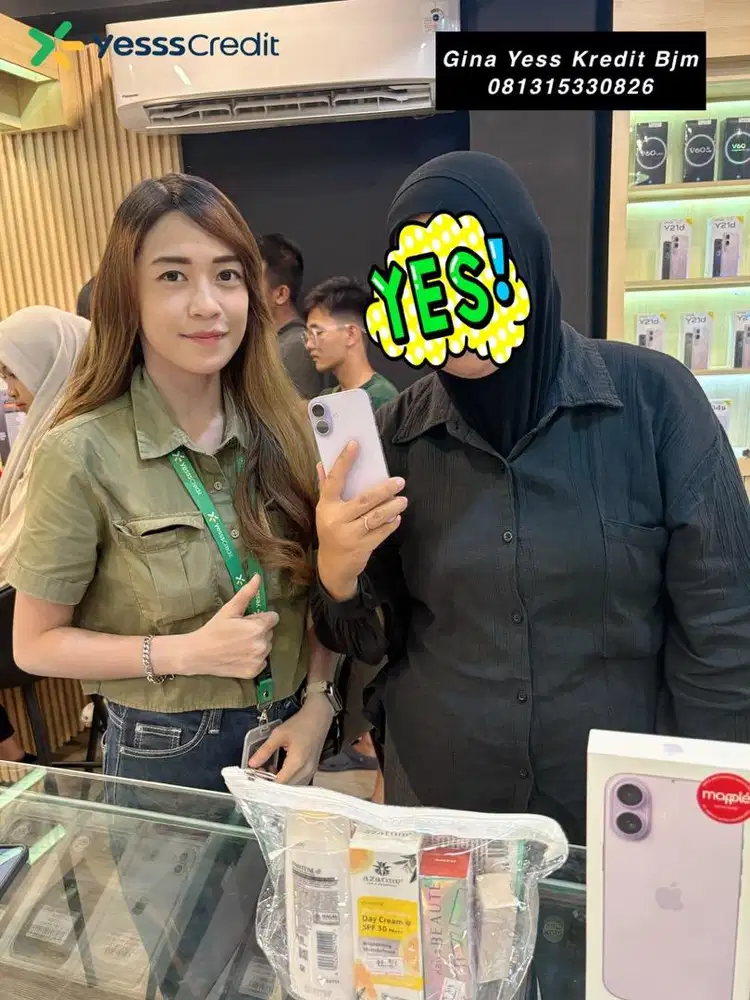 Kredit hp iphone 17 bunga 0% yess kredit